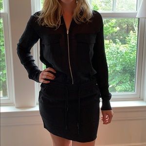 T by Alexander Wang Black & Sheer Dress